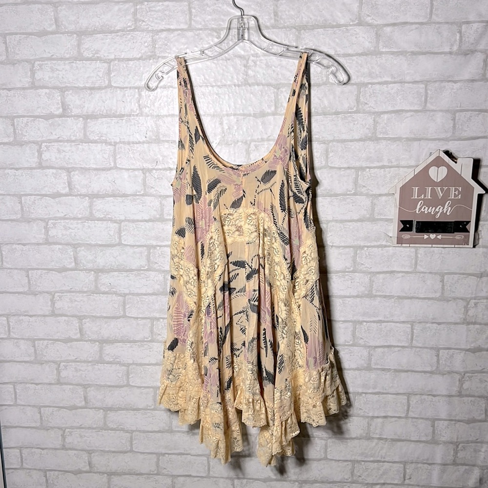 Intimately free people lace trim tunic/dress size XS